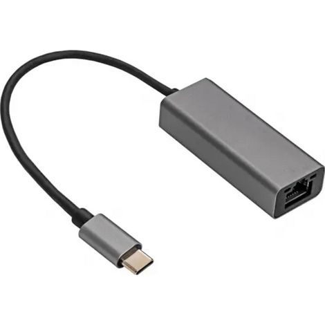 Akyga AK-AD-65 Netzwerkkarte USB-C Ethernet RJ45 Adapter Gigabit 1000 Mbps LAN (1/5)
