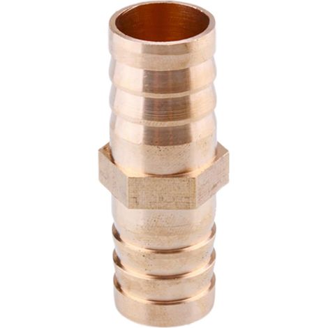 Raccord cannelé en laiton 1/2", filetage femelle, épisseur de métaux, barbillons, raccord tuyau, connecteur adaptateur pour air, eau, huile (épaisseur 8 mm) Un Mot Vente 19MM (1/5)