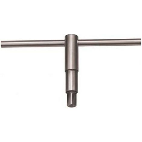 Llave de vaso de 4 puntas de 14 mm para mandril externo de torno AMF (1/4)