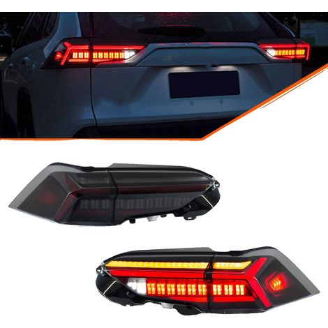 LED-Rücklichtset, 12 V, 35 W, 3400 Lumen, für RAV4 (2019–2025), mit sequenziellen Blinkern (1/5)