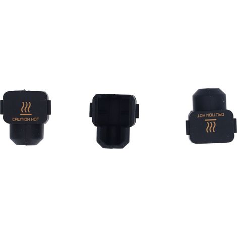 Lot de 3 chaussettes en silicone pour imprimante 3D BambuLab A1 Mini : protection thermique pour buse et extrémité chaude. (1/5)