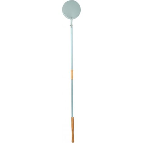 PALA ACCIAIO INOX X PIZZA DIAM.19 CON MAN.FIG.3. Prezzo per 1 pezzo.