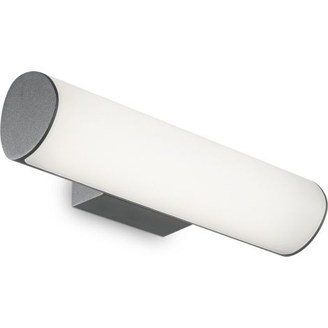 Applique Moderna Etere Alluminio-Plastiche Antracite Led 10W 3000K Luce Calda (1/3)