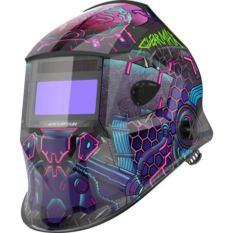 Casco de soldadura, tecnología de color real, función de tintado automático, AR-WC006 (1/2)