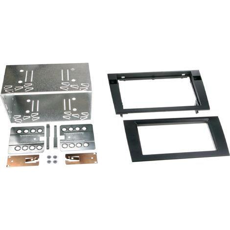 Kit 2DIN compatible avec Audi A4 02-07 - noir
