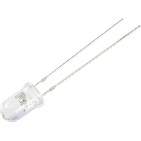 TRU COMPONENTS LED VERT ROND 5 MM 5800 MCD 30 ° 7.5 MA 3 V, 13 V TC-10551768 (1/3)