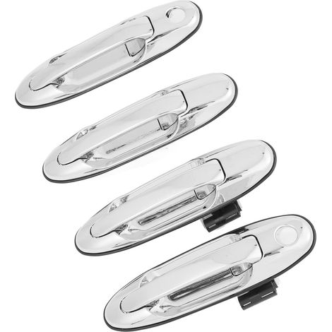 Exterior Handle Silver 60081 69240 1998 2007 Base Door Portable (1/5)