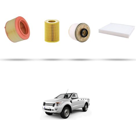 Kit tagliando 4 filtri compatibile con Ford Ranger 2.2 TDCi 118kw dal 2016 (1/5)
