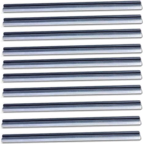 3-1/4 Zoll Hobelmesser, 10er-Packung mit 82 mm Ersatzhobelmessern für Bosch, Makita, DeWalt, Wen 6530, Ryobi, Craftsman und andere tragbare Hobelmaschinen (HSS)