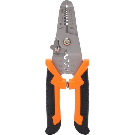 Coupe-câble dénudeur de fil, outil de coupe de dénudage de ligne en acier inoxydable pour la réparation 120 – 6282 (1/5)