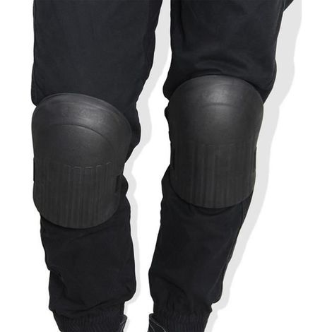 Genouillère de Travail Jardinage, Genouillère Mousse Eva avec Gant Nylon Anti Collision Protège Genou Construction Travaux de Sol