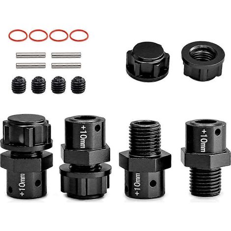 10-mm-Steckverbinder-Set für RC-Cars (schwarzes Zubehör) (1/5)