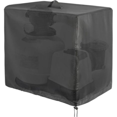 Filtre à sable spécialement conu pour les piscines extérieures. Conception haut de gamme. Housse de protection anti-poussière, résistante aux UV et imperméable. (1/3)
