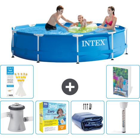 Frame Pool Rund - 305x76 cm - 7-teilig S184