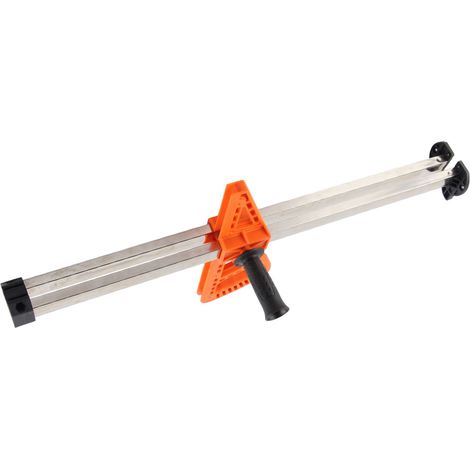 Gipskartonschneider 2–60 cm, verstellbar, handgeführt, Trockenbau-Schneidewerkzeug für Arbeiten in Orange (1/5)