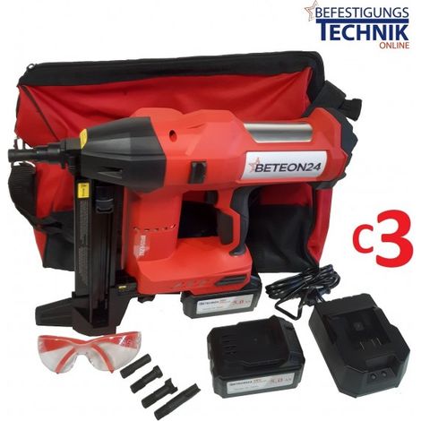 Akku Betonnagler TRAK-IT40A C3 15-40mm für Betonnägel Spit Pulsa Tjep Makita Fischer-EN15311.1