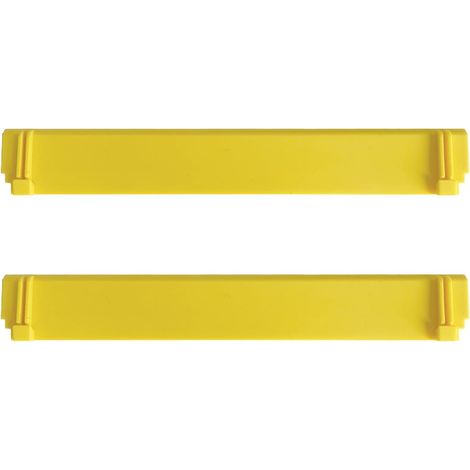 Lot de 2 lèvres caoutchouc rechange Karcher WV6 280mm portes douche murs (1/5)