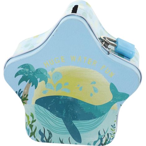 pour Enfants boîte- Pot de Monnaie Fort Dessin animé Plateau en Fer portative compacte Fournitures pour la Maison Accessoire Photo (1/5)