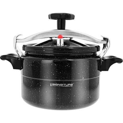 Autocuiseur en Aluminium 5L Tous Feux Induction Anti-adhérent Signature Noir