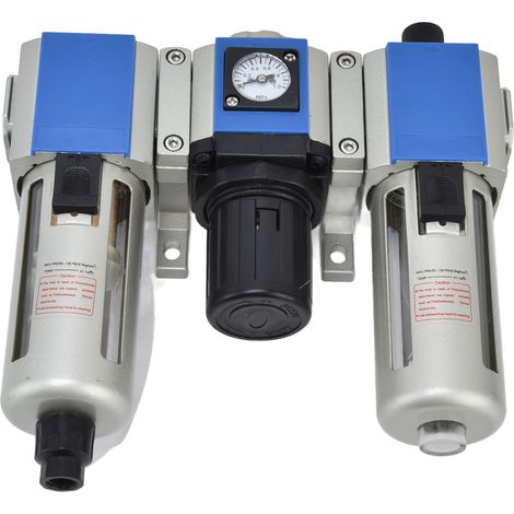 Filtre à air compresseur Régulateur de pression Lubrificateur Séparateur eau-huile Unité combinée GC300-15 (1/5)