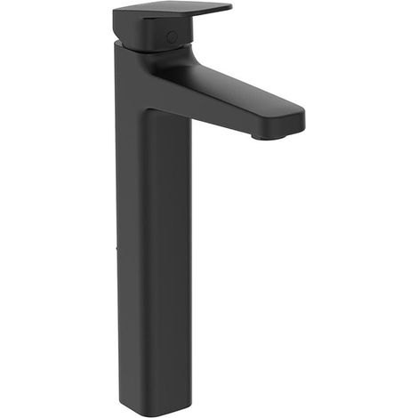 Ideal Standard Ceraplan Tall Basin Mixer Tap - Silk Black (1/2)