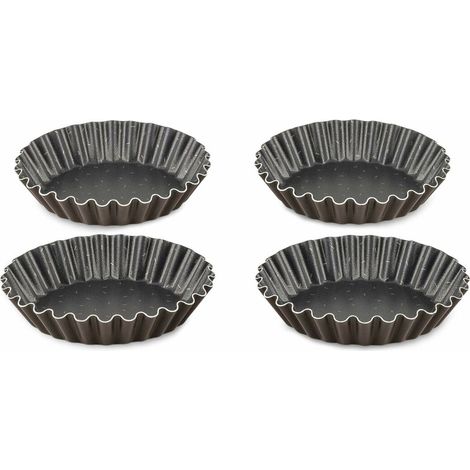 Moldes para Tartas Tefal J1608102 4 Unidades Ø 11 cm 3168430254268 S7106968 Tefal (1/4)