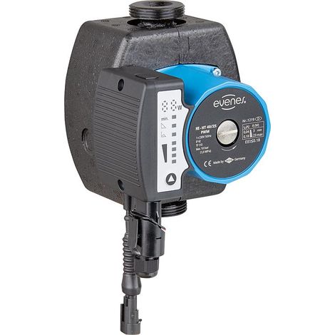 Heizungsumwälzpumpe EVENES HE-HT PWM Signal Einbaulänge 180 mm Heizung Pumpe DN25-40-25 (1/3)