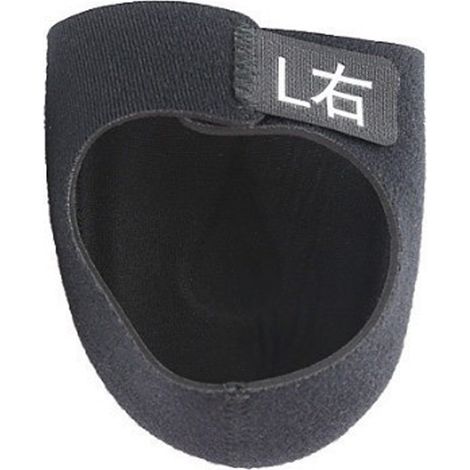 Paire de Protège-talons Respirants Coussinets de Talon Réglables pour Fasciite Plantaire, Supports Calcanéens Noirs Taille S (36-40) (1/4)