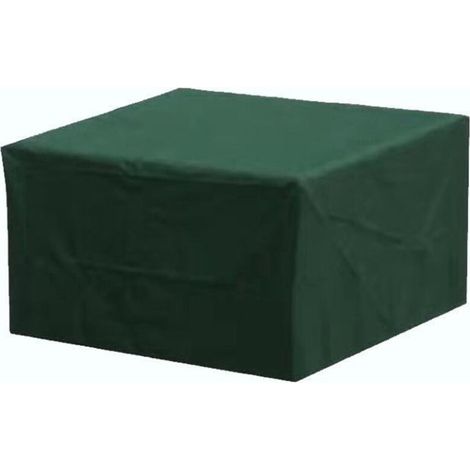 Housses de meubles de jardin 210D,housse de table de jardin carrée, housse de table d'extérieur avec cordon coupe-vent (250×250×90cm) Vert (1/4)