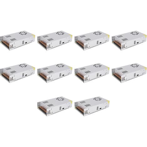 10 x 48 V 12,5 A 600 W Schaltnetzteil für Überwachungsgeräte, industrielle Automatisierung und SPS-Schaltschränke (1/5)
