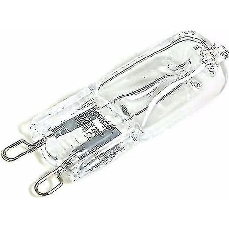 Lot de 3 ampoules G9 pour four halogène, 25 W, 230 V, tolérance 300 °C (1/2)