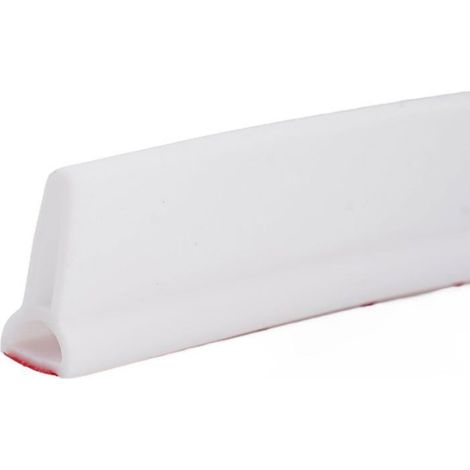 Bande d'étanchéité silicone pour douche 2m, barrière anti-fuite spéciale seuil zéro, protection efficace contre les infiltrations d' (1/4)