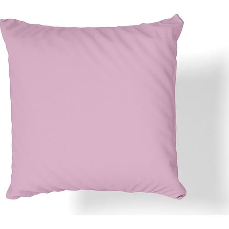 Federa in jersey 40x40 rosa cipria