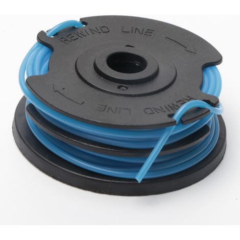 Compatible avec Greenworks 2900719 — Bobine bleue, kit d'accessoires pour coupe-bordures et fil de coupe-bordures en nylon, A (1/4)