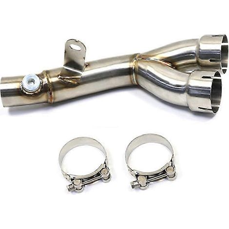 Silencieux et tuyau intermédiaire en Y pour Yamaha R6 et YZF-R6 2006-2020 - système d'échappement (1/5)