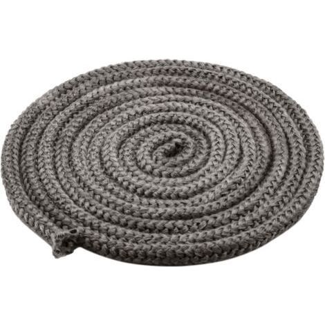 Joint haute température 10 mm x 4 m – Corde en fibre de verre ignifuge – Résistance 450-550 ℃ – Pour cheminées, fours, chaudières (1/5)