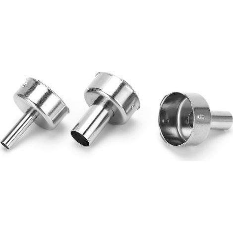 Pistolet à air Quick 2008 buse microscope coudée, ensemble de 3 embouts pour réparation de téléphone portable, accessoires de soufflage précis (1/5)