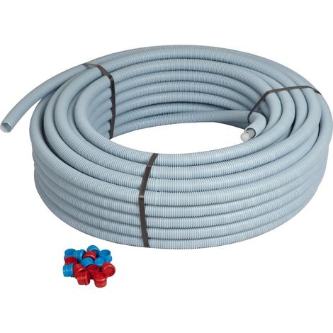 PushFit tube PB 20 mm avec gaine de protection, en couronne