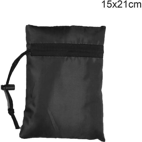 Housse de robinet d'hiver pour robinet extérieur, chaussette anti-gel pour robinet de jardin, taille 15x21, cordon noir (1/5)