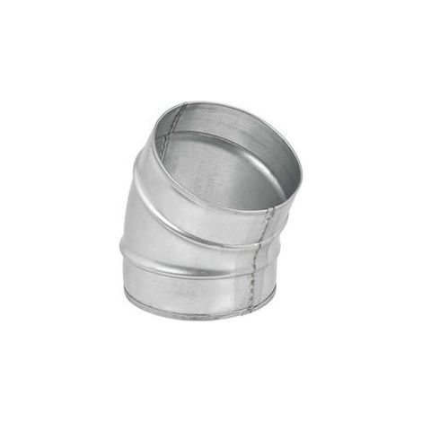 Coude mâle/mâle à 30° acier galvanisé diamètre de raccordement 100 mm S&P (UNELVENT) 864696