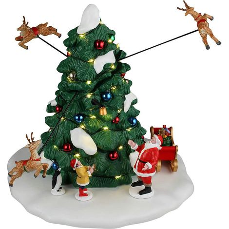 Lemax Reindeer Races 54455 Villaggio Di Natale