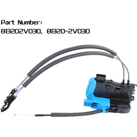 Reference 813202V030 is suitable for modern door lock actuators from 12 to 17 inches. (1/5)