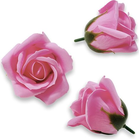 Savon rose rose (1/5)