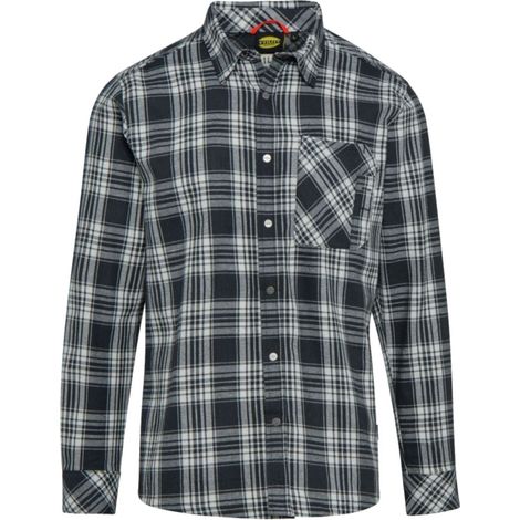 Camicia da lavoro Diadora CHECK Nero / Bianco S