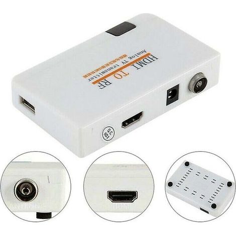 Émetteur TV analogique HDMI vers RF signal HDMI vers RF conversion du signal HDMI vers RF en signal câble (1/3)