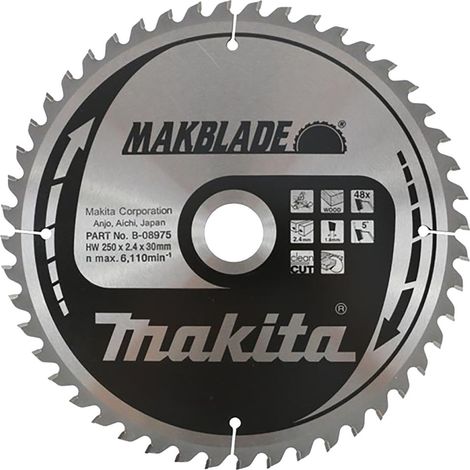 LAM TCT SPE BA 250/30/48 BOIS MAKITA B-08975