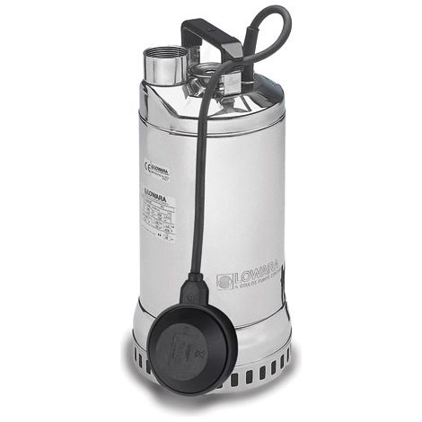 ELETTROPOMPA SOMMERSA PER ACQUE CHIARE O POCO SPORCHE Misura: Kw 0.75 - Hp 1.1 (1/3)