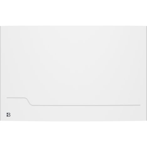 [JAMAIS UTILISÉ] Radiateur électrique fixe à inertie sèche fonte 1500W Bestherm ZOE horizontal blanc (1/4)
