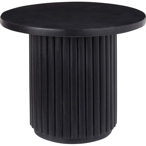 Couchtisch LEMONT Mango Holz Schwarz