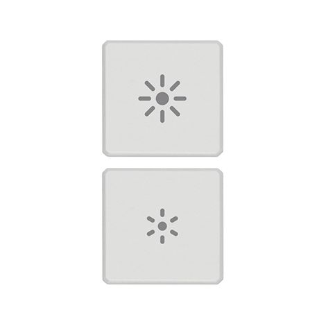 VIMAR - 22751.3.01 Due tasti Flat dimmer bianco